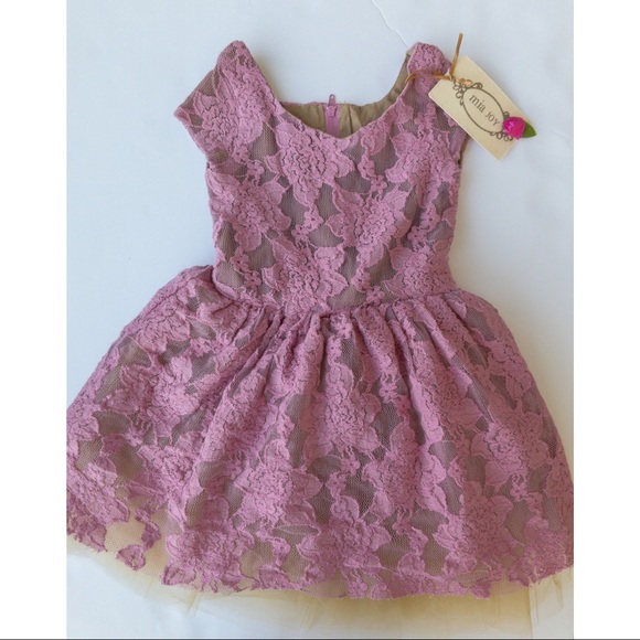 NWT - Joyfolie Size 3 Purple dress - Picture 1 of 2